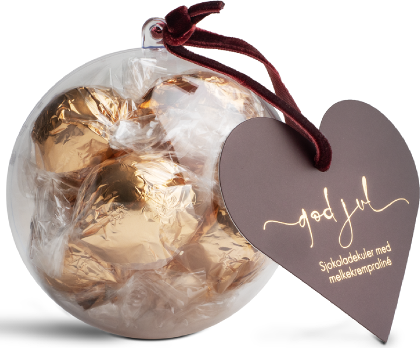 Apotekets julekule med sjokoladekuler 90 g