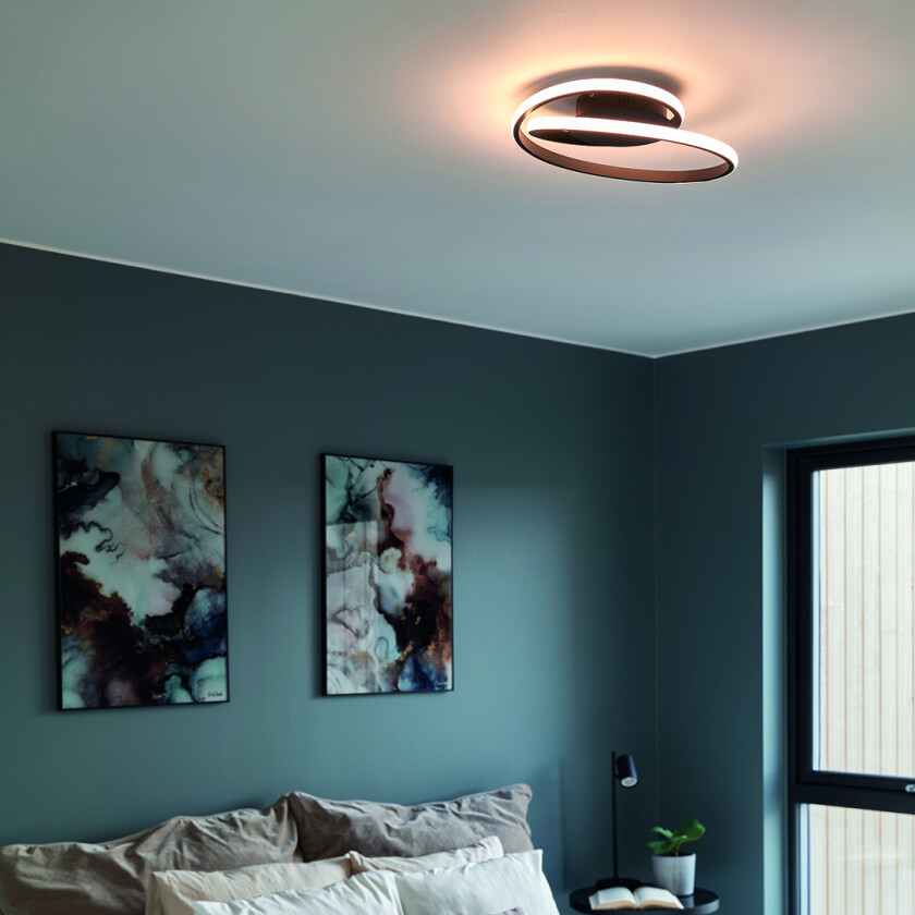 Ada LED Plafond Sort Takplafonder Lampehuset