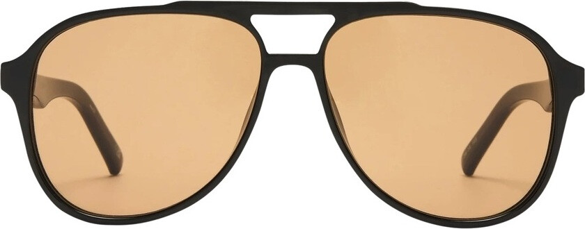 Le Specs Tragic Magic Black With Tan Tint Lens