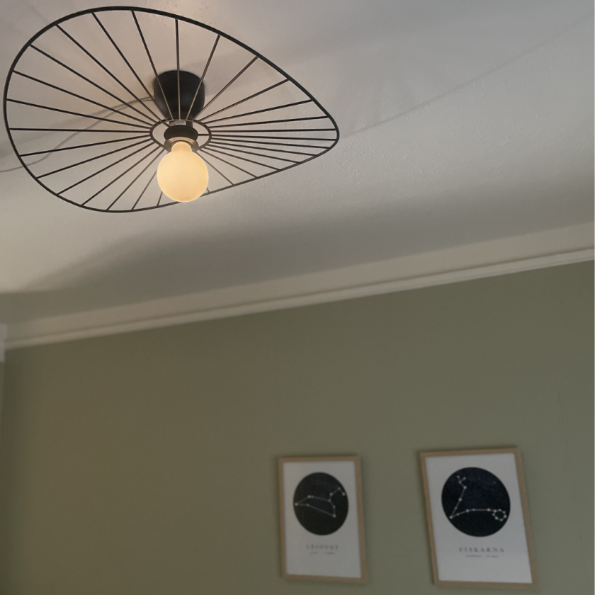 Chapeau Plafond Sort Takplafonder Lampehuset
