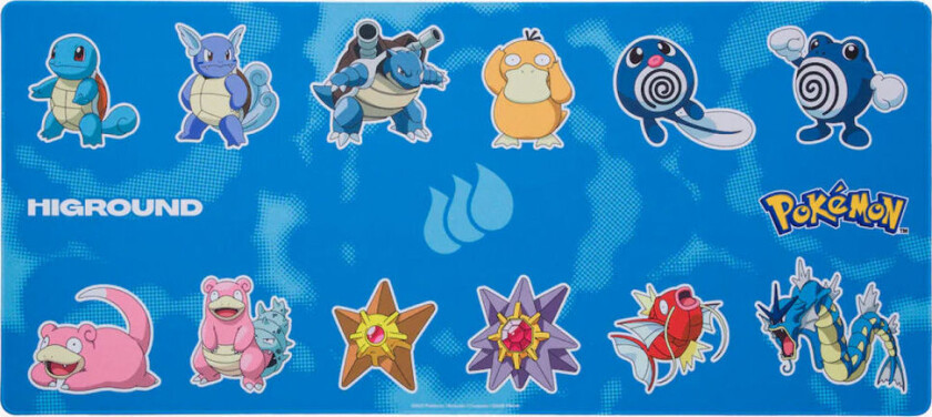 Pokémon Gaming Musematte - Water Type - Xl