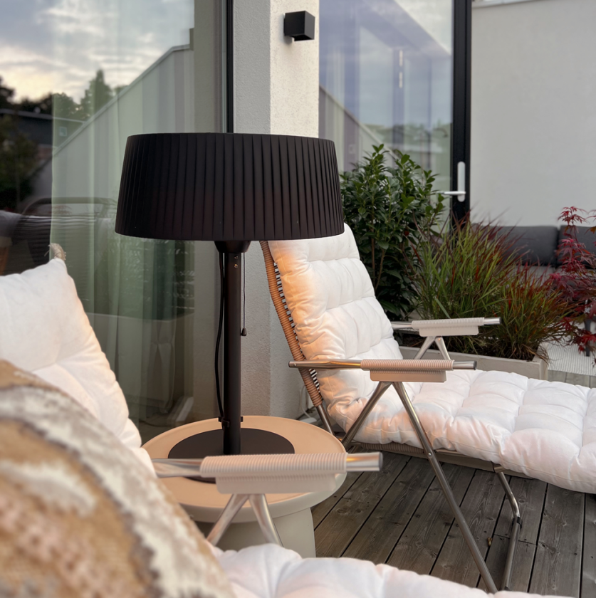 Terrassevarmer IR Oslo IP44 Sort Terrassevarmere Lampehuset