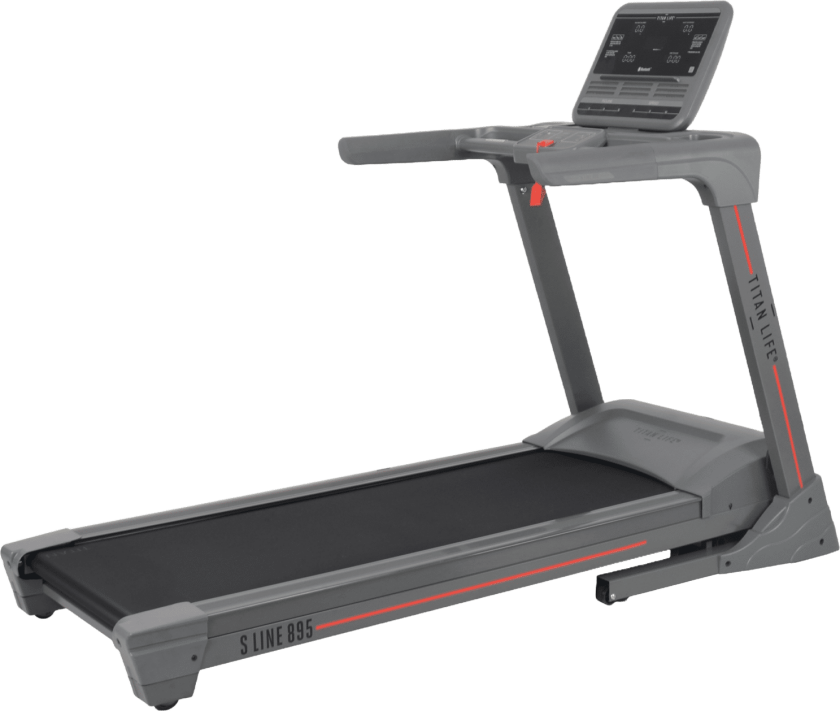 S Line 895 Treadmill, tredemølle BLACK