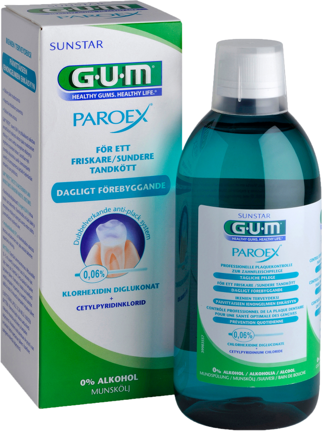 Paroex 0,06 % munnskyll 500 ml