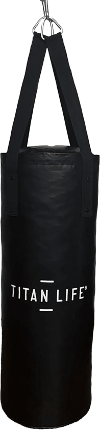 Boxing Bag 15 Kg, boksesekk BLACK/RED