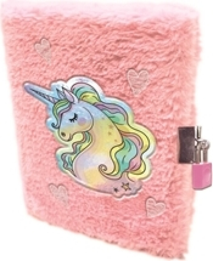 Notatbok med lås Unicorn A5