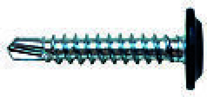 Skruer med borspiss PH2 sort 4,2x25 mm 25 stk