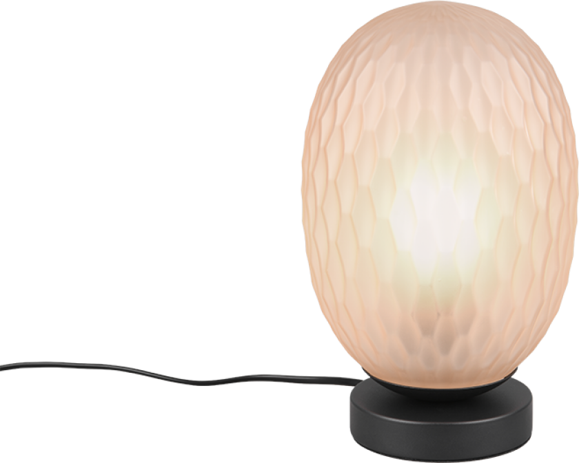 Facette Bordlampe Gylden Interiørlampe Lampehuset