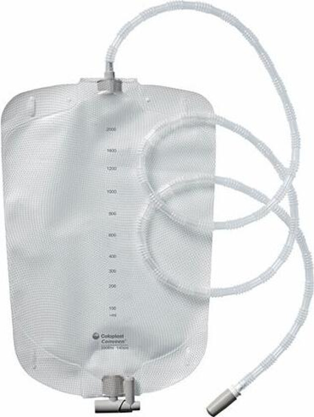 Bilde av Security+ urinpose 140 cm slange 10 stk