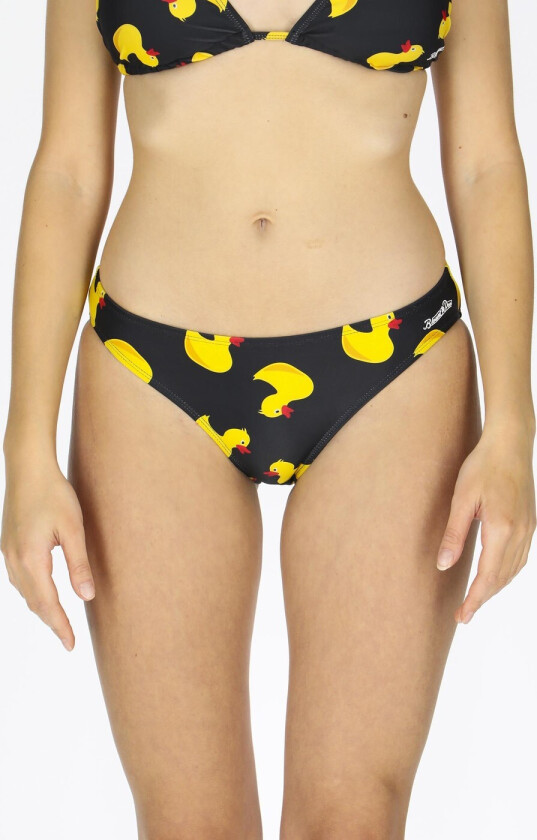 Bikini Bottom W, Black Yellow Duck, 40, Badeklaer