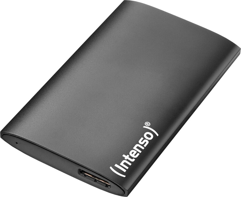 ekstern SSD - (1,8"), USB-C, svart - 500 GB