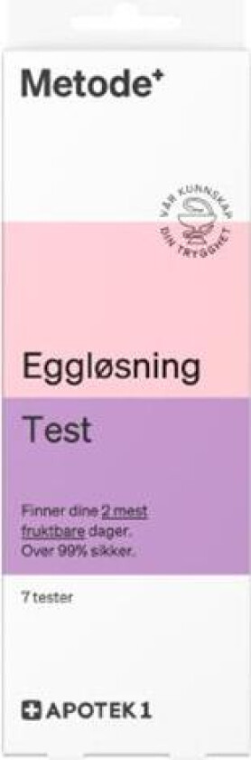 eggløsningstest 7 stk