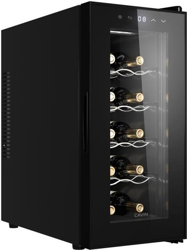 Frittstående vinskap - Tundra Collection 10 Black