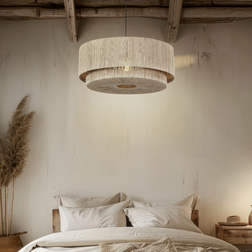 Smilla Taklampe Beige 60 Cm Hengende taklampe Lampehuset