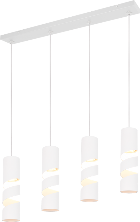 Stream Taklampe Hvit Hengende taklampe Lampehuset