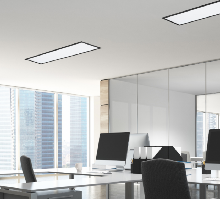 Gamma LED Taklampe Sort Takplafonder Lampehuset