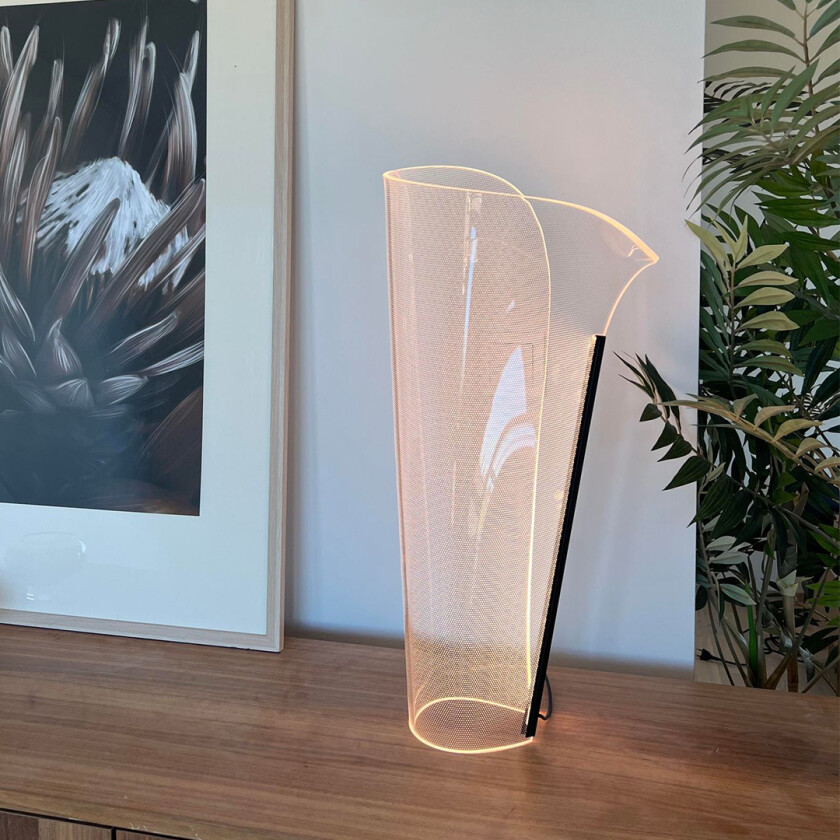 Shape LED Bordlampe Klar Interiørlampe Lampehuset