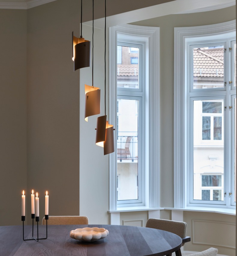 Curve Rondell Taklampe Flerfarget Hengende taklampe Lampehuset