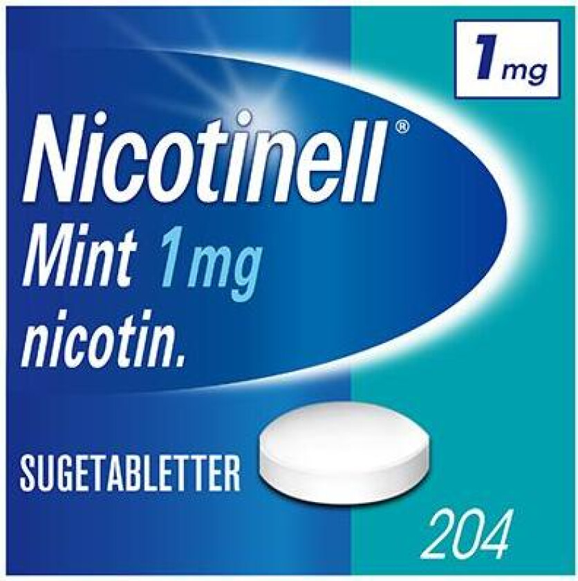 1 mg sugetabletter mint 204 stk