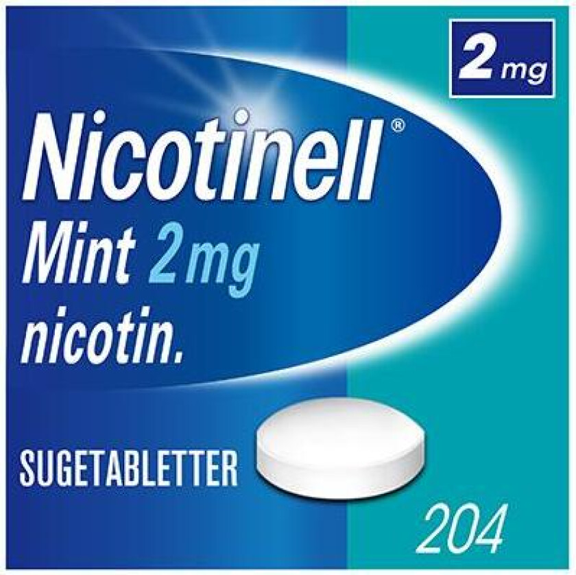 2 mg sugetabletter mint 204 stk