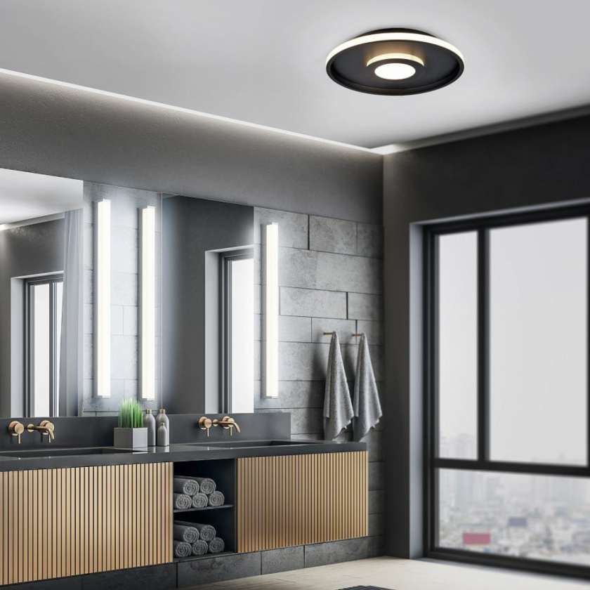 Ascari H2O LED Taklampe Sort Taklampe Lampehuset