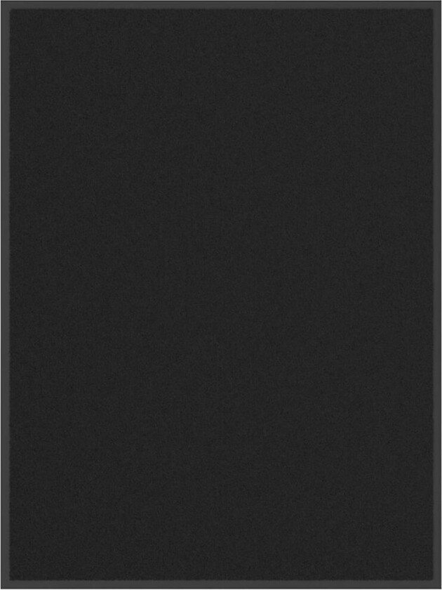 Dørmatte Sort 90x120 cm