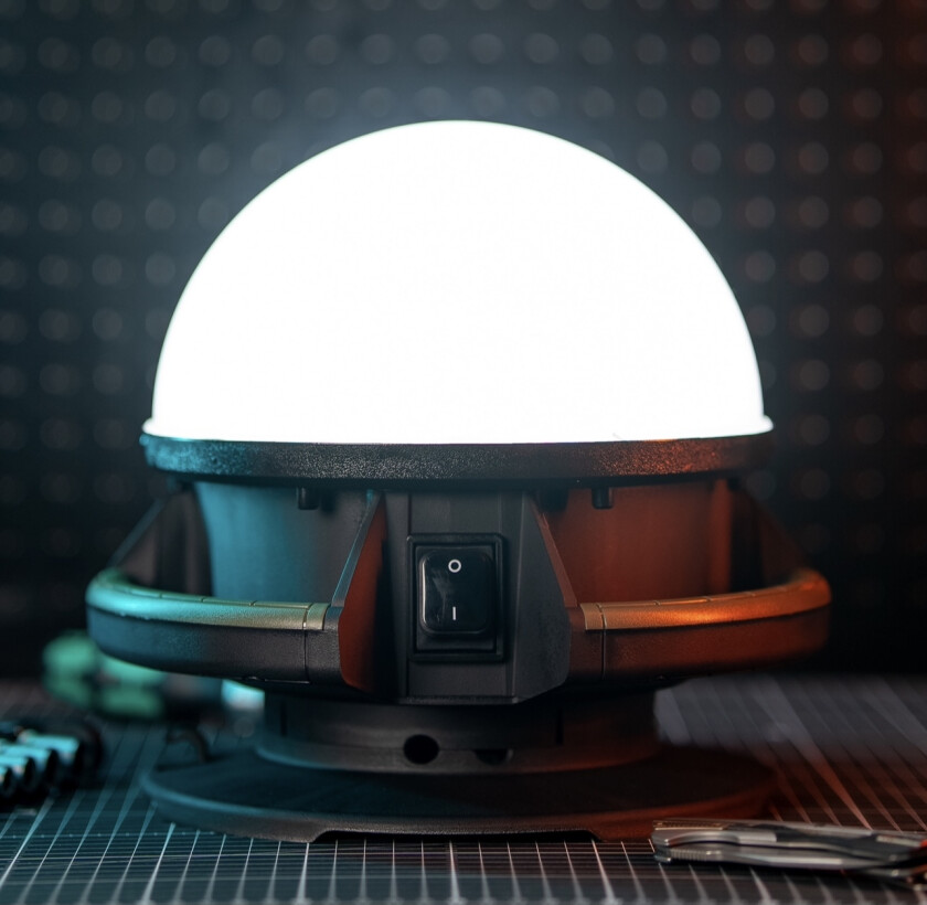 Power Flood Arbeidslampe IP54 Grønn Hage- og terrassebelysning Lampehuset