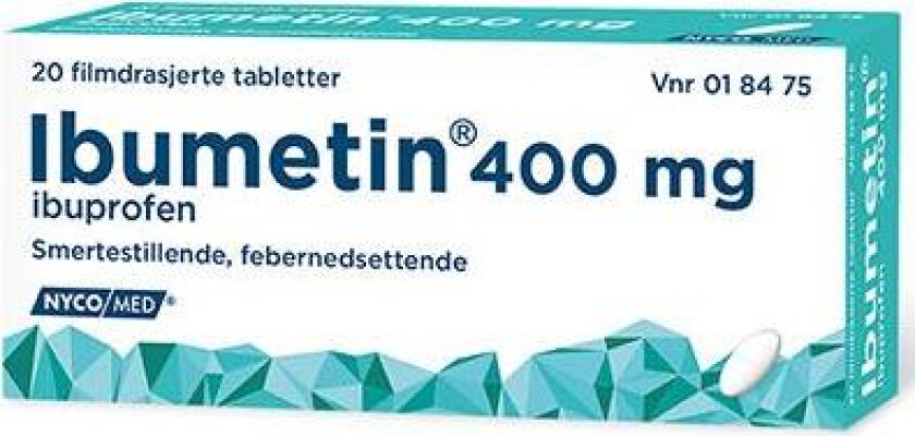 400 mg tabletter 20 stk