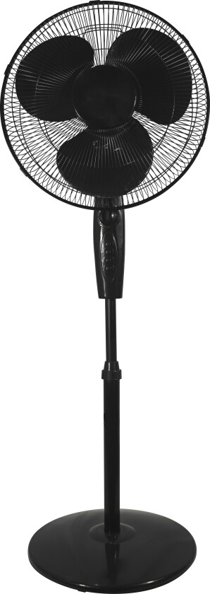 Gulvvifte Sort  Vifter og varme Lampehuset