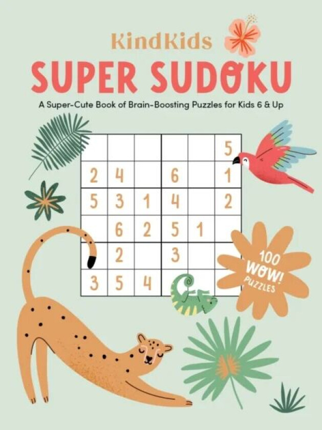 KindKids Super Sudoku av Better Day Books