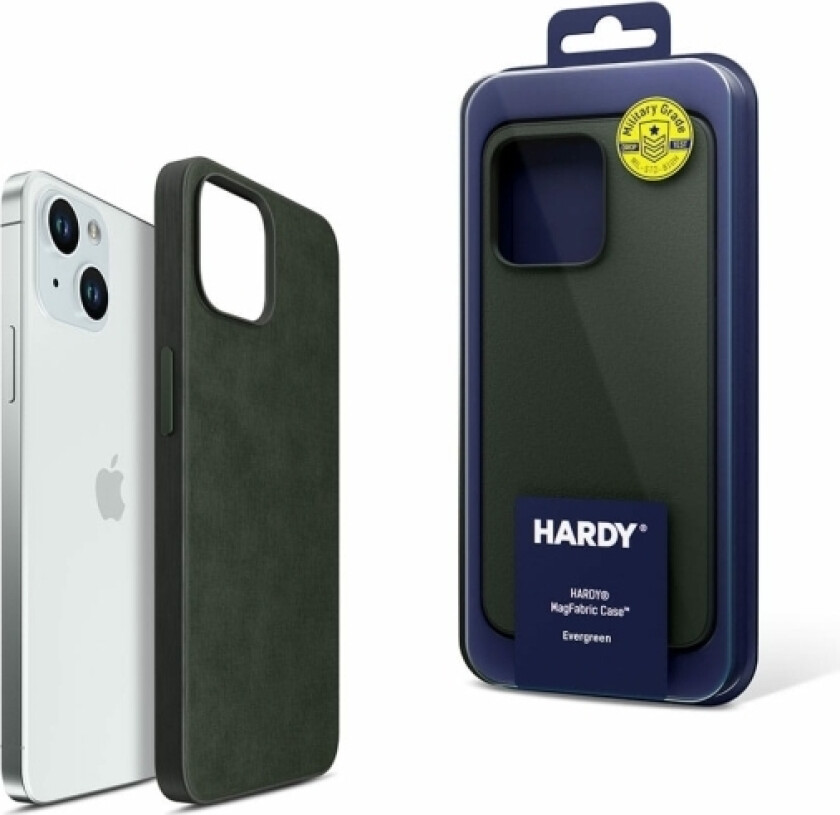 3Mk Hardy Magfabric Case Pro Apple Iphone 15 Plus, Evergreen (5903108546294)
