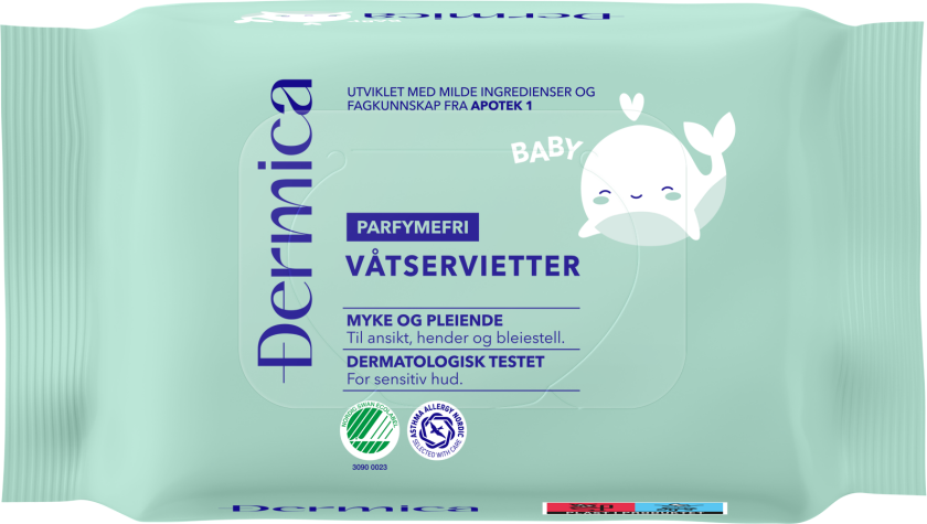 Bilde av Baby våtservietter turpakning 24 stk