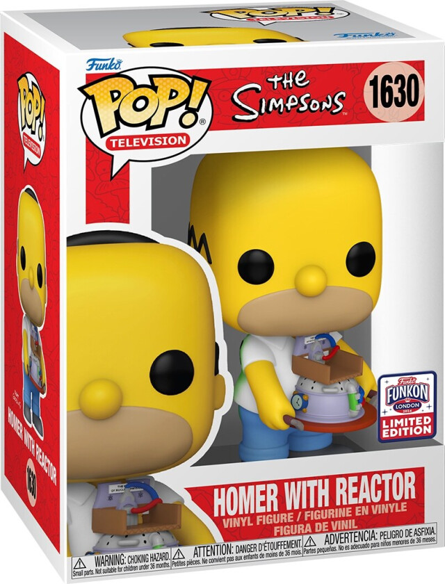 POP The Simpsons actionfigur (Homer w. Reactor)