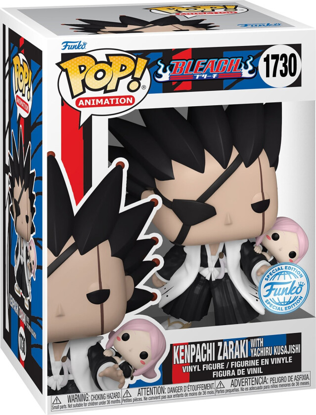 POP Bleach actionfigur (Kenpachi w/Yachiru)