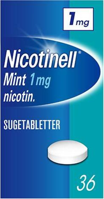 1 mg sugetabletter mint 36 stk