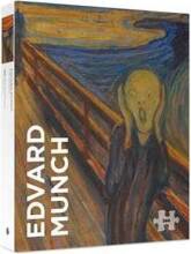 Edvard Munch: The Scream 500 Piece Jigsaw Puzzle av Pomegranate