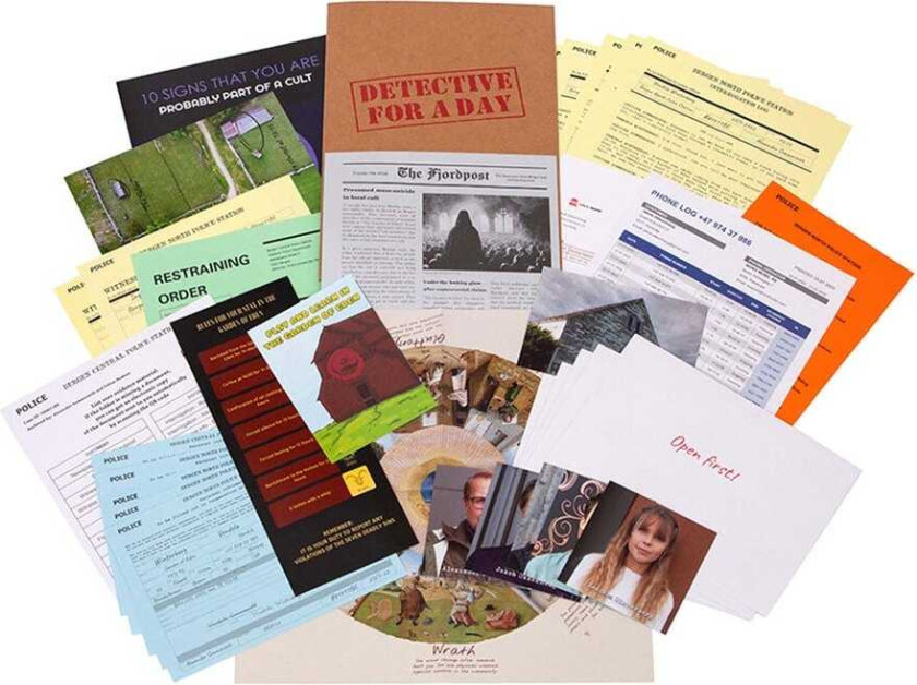 Detective for a Day: Drapet på Kultmedlemmene  Mappe