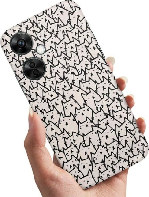 OnePlus Nord CE 3 Lite 5G - Deksel/Mobildeksel Kattgruppe