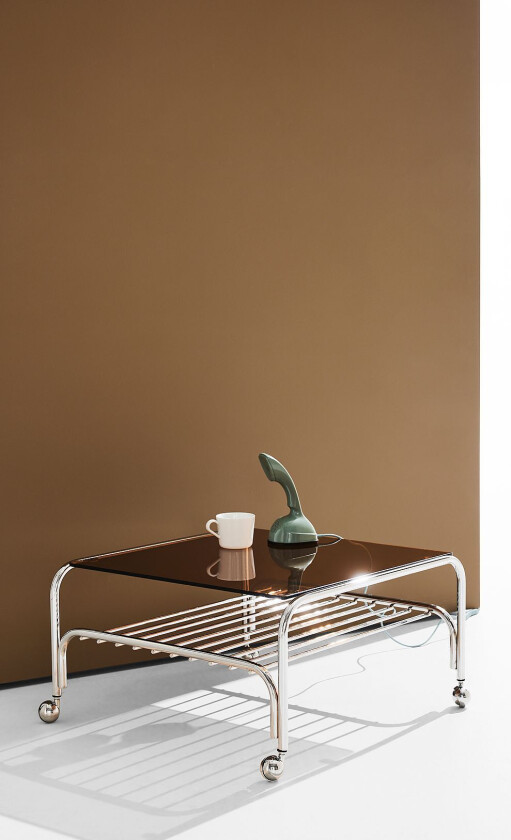 Cleo soffbord 65x65 cm, Brun