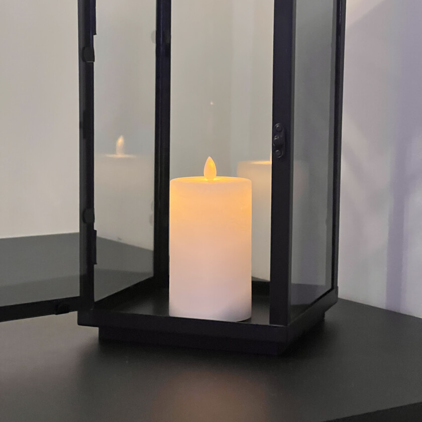 LED Kubbelys Voks Hvit 12,5 Cm Lykter og LED lys Lampehuset