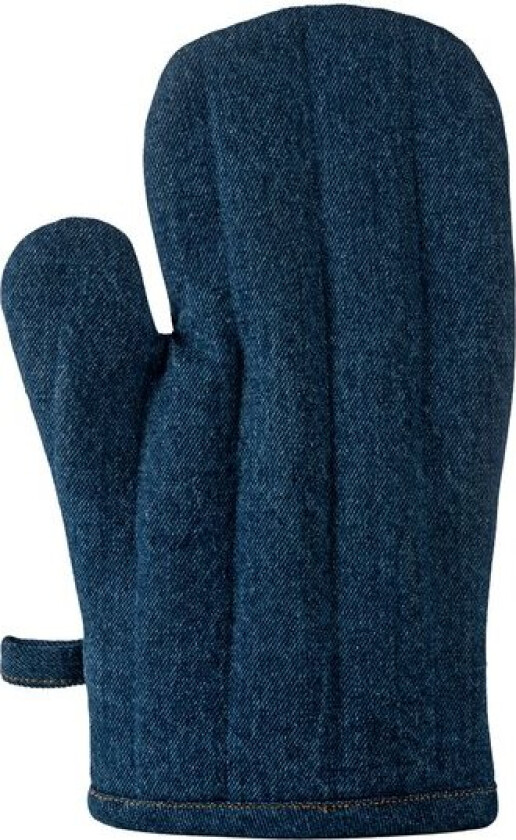 Aron denim grillvott blå