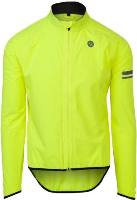 Essential regnjakke neon gul