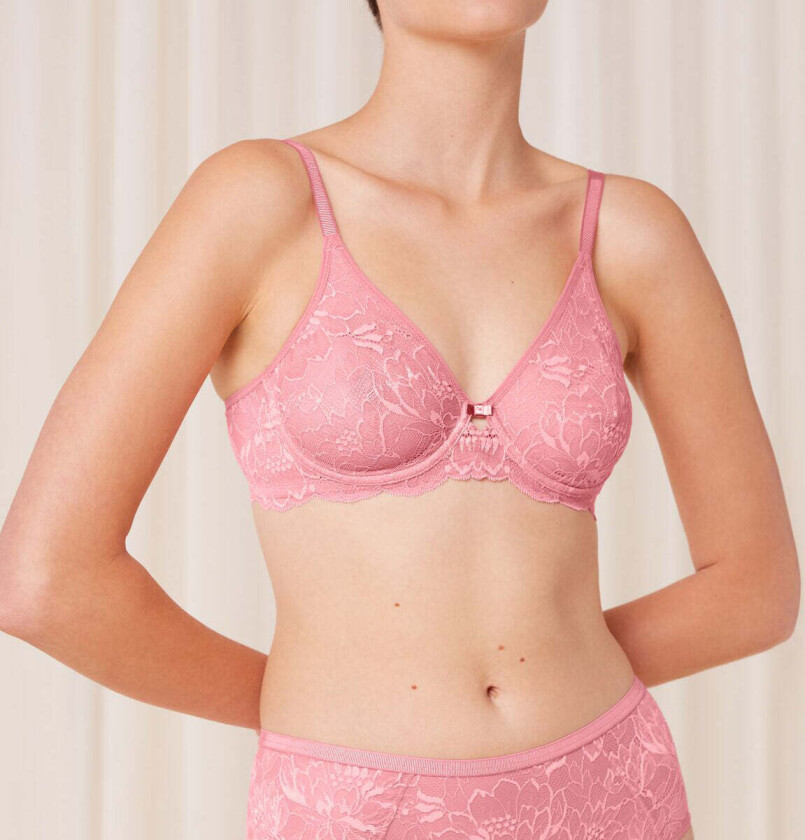 Amourette Charm T W02 BH med spiler, rosa, Størrelse: 75B, Kvinner