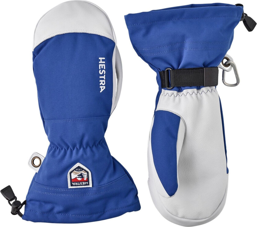 Army Leather Heli Ski Mitt 7, Royal