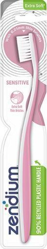 Sensitive tannbørste extra soft 1 stk