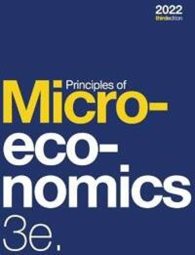 Principles of Microeconomics 3e (hardcover, b&w)