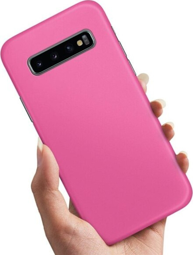 Samsung Galaxy S10 - Deksel/Mobildeksel Rosa Pink