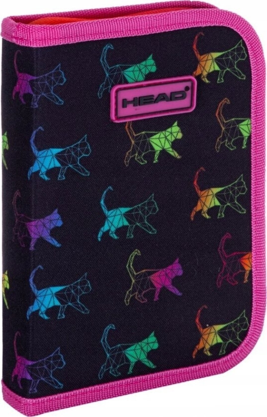 Pennal Enkelt Pennal Med Dobbel Klaff Uten Tilbehør Head Rainbow Kitty, Ac1