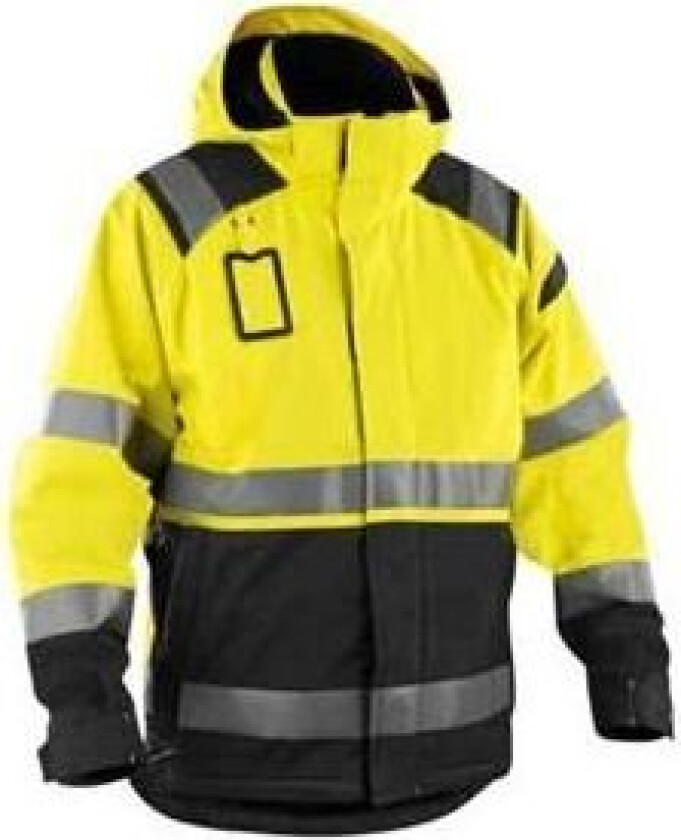Blåkläder 498719873399XL Skalljakke varselgul/svart Str. XL