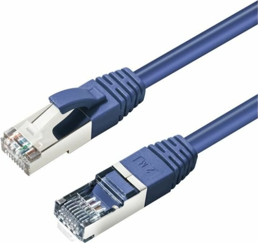 Microconnect - Nettverkskabel - Rj-45 (Hann) Til Rj-45 (Hann) - 1 M - Skjermet, Beskyttet Tvunnet Parkabel (Sttp) - Cat 6 - Halogenfri, Flertrådet